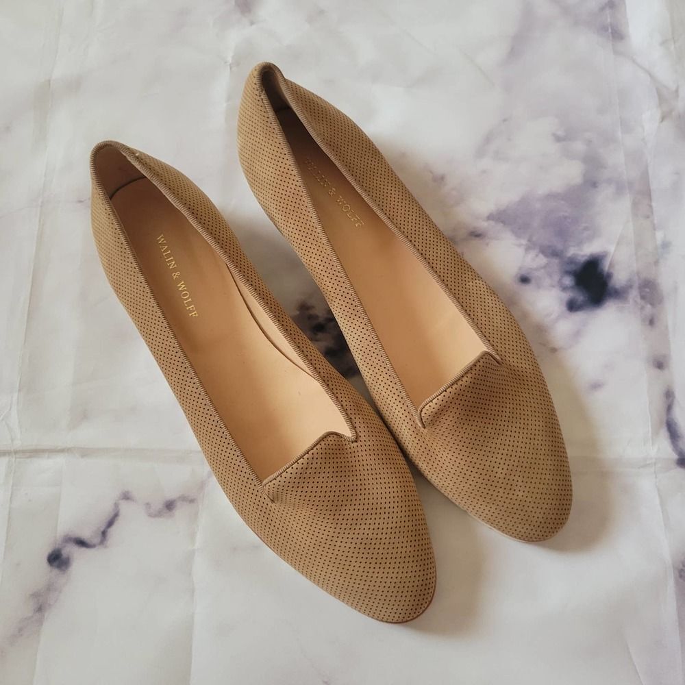 WALIN & WOLFF beige/cream loafers 41